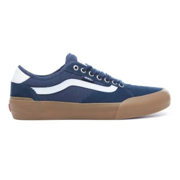 Vans Chima Ferguson Blue Suede Shoes Men’s Size 7 - Picture 1 of 13